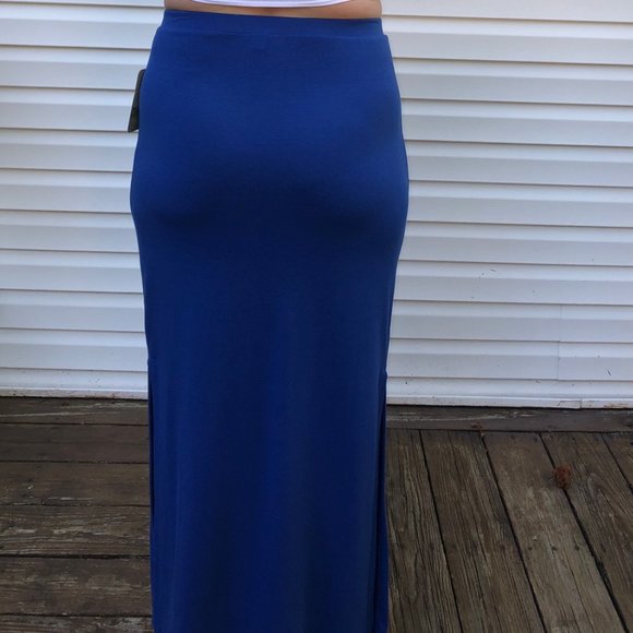 blue maxi dress - Picture 2 of 2